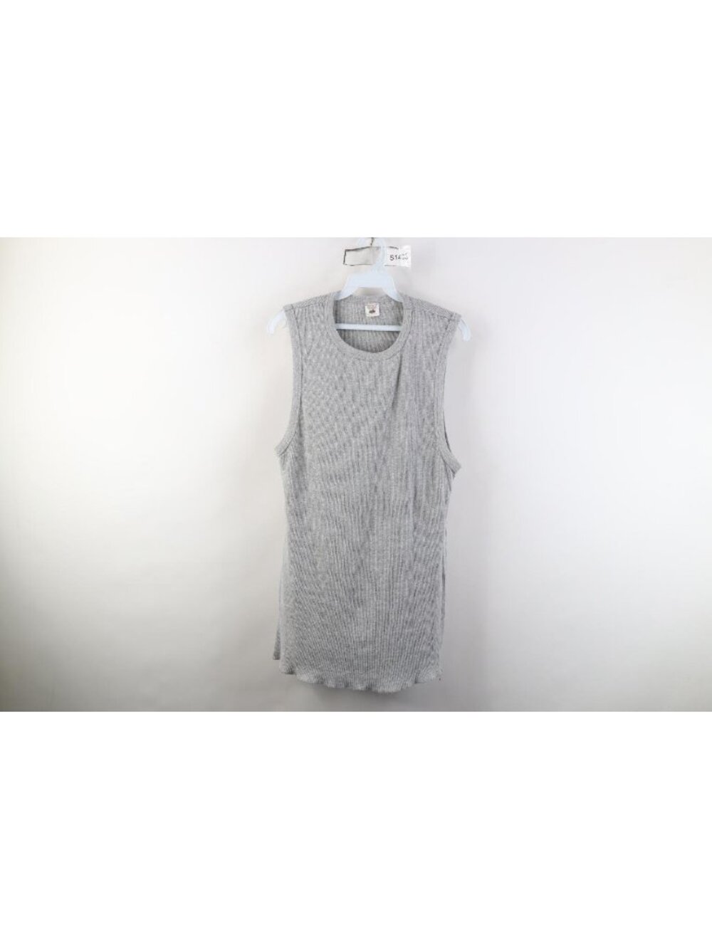 Vintage 90s Y2K Streetwear Mens 2XL Blank Sleeveless Wife Beater Muscle T-Shirt
